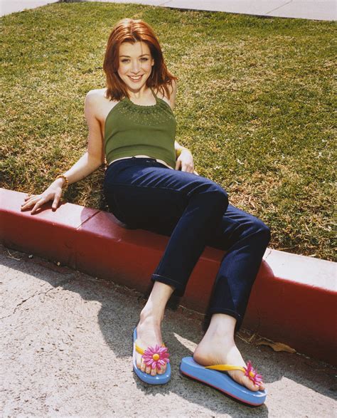 alyson hannigan feet|Browsing celebs